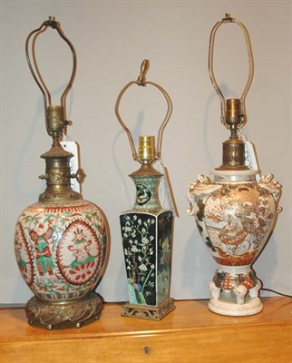 Lot 293 - Two Chinese Ceramic Vases Together with One...