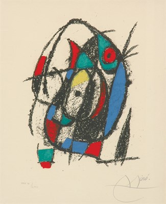 Lot 3200 - Joan Miró JOAN MIRO LITHOGRAPHS II (M. 1040)...