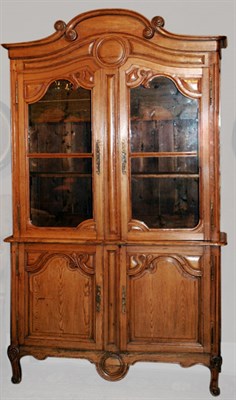 Lot 522 - Provincial Louis XV Style Pine Buffet a Deux...