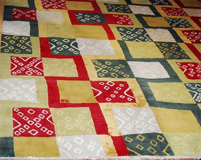 Lot 4511 - Tibetan Carpet Nepal, contemporary Woven in a...