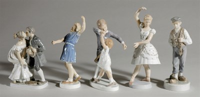 Lot 391 - Miscellaneous Group of Five Royal Copenhagen...