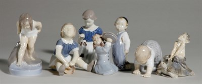 Lot 392 - Group of Eleven Royal Copenhagen Porcelain...