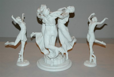Lot 389 - Five Rosenthal Porcelain Figures of Female...