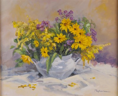 Lot 58 - Annie Puybareau French, b. 1955 Bouquet Jaune...