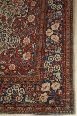 Lot 2577 - Kashan Prayer Rug Central Persia, circa 1925...