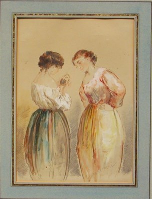 Lot 2023 - Attributed to Paul Gavarni FOND MEMORIES Bears...