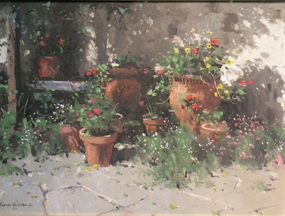 Lot 47 - Peter Beadle New Zealand, b.1933 POTTED GARDEN,...