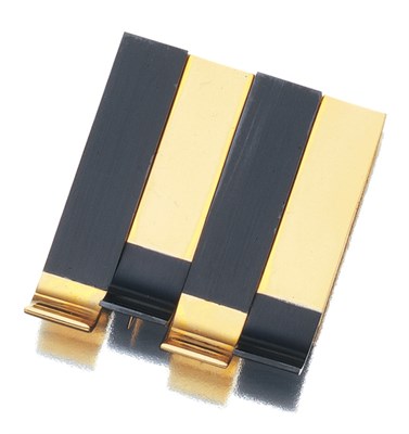 Lot 3549 - Gold and Anodized Steel Clip