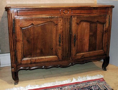 Lot 643 - Provincial Louis XV Style Walnut Side Cabinet...