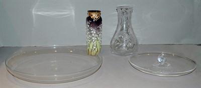 Lot 185 - Miscellaneous Group of Glass Table Articles...