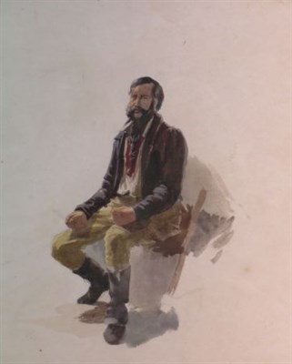 Lot 29 - Attributed to Peter de Wint Portrait Studies...