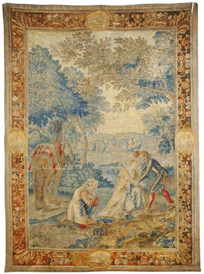 Lot 2590 - Aubusson Tapestry France, 17th century...
