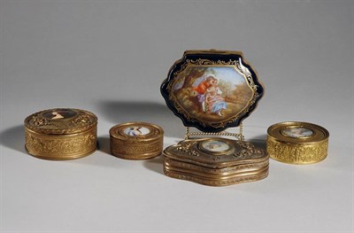 Lot 2455 - Group of Continental Gilt-Metal and Gilt-Metal...