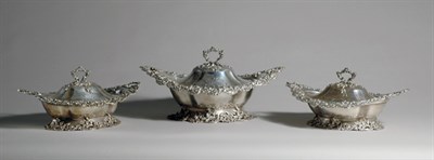 Lot 2244 - Set of Three Redlich & Co. Sterling Silver...