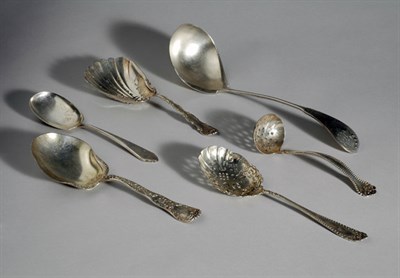Lot 2234 - Group of Sterling Silver Flatware Serving...