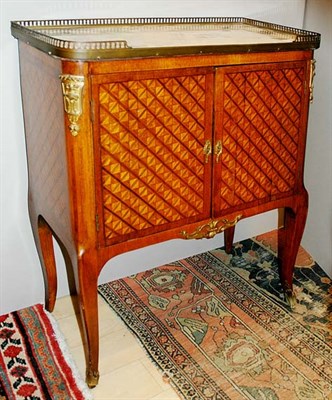 Lot 2297 - Louis XVI Style Gilt-Bronze Mounted Parquetry...
