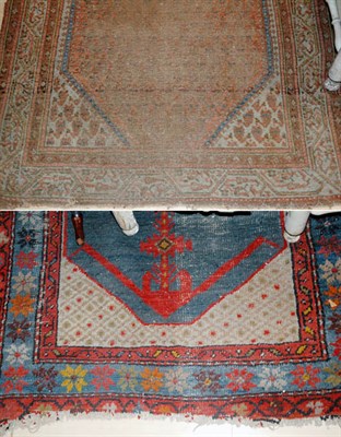 Lot 680 - Two Persian Rugs Comprising a Hamadan rug and...