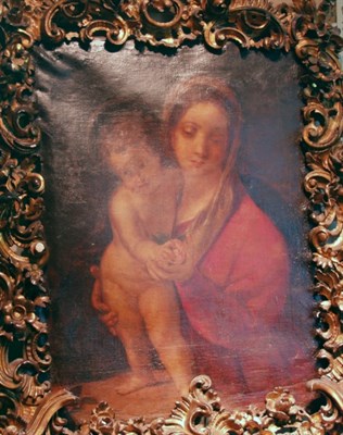 Lot 2093 - Bolognese School 17th Century Madonna and...