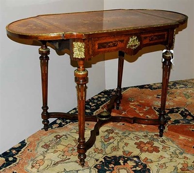 Lot 2354 - Louis XVI Style Gilt-Metal Mounted Marquetry...