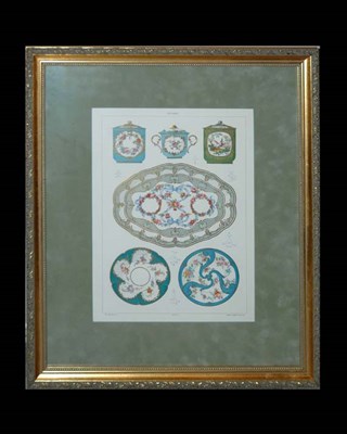 Lot 145 - After Ed. Garnier SEVRES Chromolithograph....