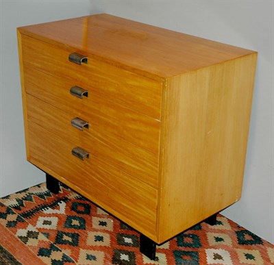 Lot 186 - Birch Four-Drawer Dresser George Nelson for...