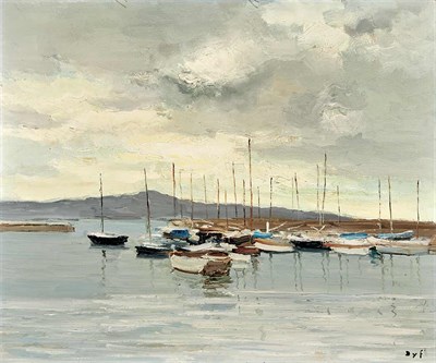 Lot 31 - Marcel Dyf French, 1899-1985 Port d'Antibes...