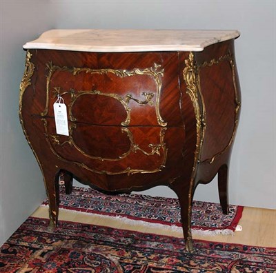 Lot 2405 - Louis XV Style Gilt-Metal Mounted Parquetry...