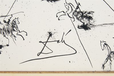 Lot 39 - Salvador Dali Spanish, 1904-1989 The Tienta,...