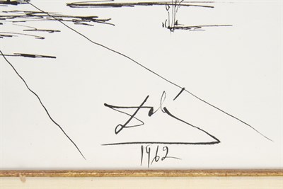 Lot 40 - Salvador Dali Spanish, 1904-1989 Don Quixote,...