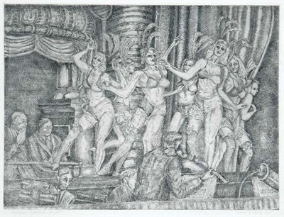 Lot 3182 - Reginald Marsh MINSKY'S CHORUS (NOT IN...