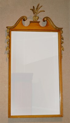 Lot 644 - Neoclassical Style Parcel Gilt Mahogany Mirror...
