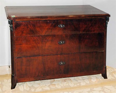 Lot 4192 - Continental Neoclassical Style Mahogany Chest...