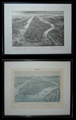 Lot 156 - L. Augier NEW-YORK IN 1852 Hand-colored color...