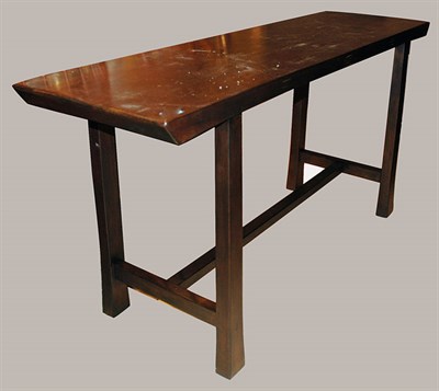 Lot 444 - Asian Style Mahogany Console Height 30 inches,...
