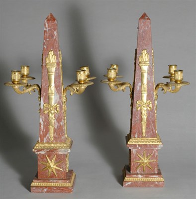 Lot 2507 - Pair of Russian Neoclassical Style Gilt-Bronze...