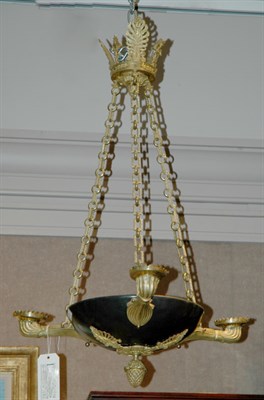 Lot 545 - Empire Style Gilt and Patinated-Bronze...