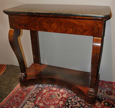 Lot 2518 - Empire Mahogany Diminutive Console The...