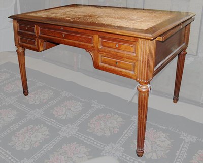 Lot 339 - Regency Style Leather Top Mahogany Desk Height...