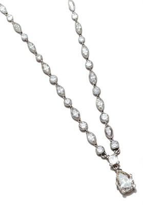 Lot 3565 - Diamond Pendant Necklace