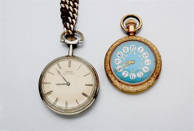 Lot 783 - Two Antique Open-Face Pocket Watches