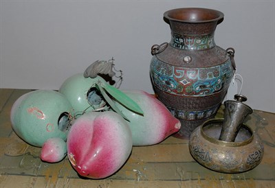 Lot 213 - Miscellaneous Group of Metal Decorations...