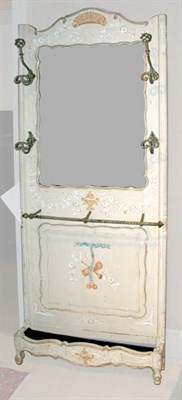 Lot 265 - Victorian Style Mirrored Back Metal Mounted...