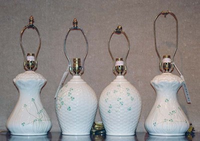 Lot 272 - Miscellaneous Group of Six Belleek Porcelain...