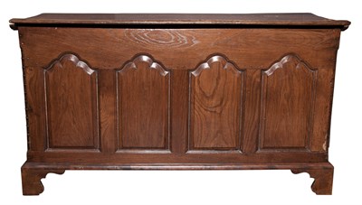 Lot 367 - English Walnut Chest Height 31 inches, width...