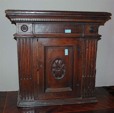 Lot 296 - Baroque Style Walnut Side Cabinet Height 25...
