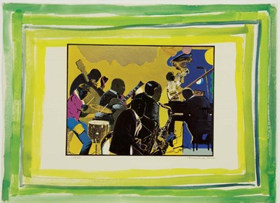 Lot 4148 - Romare Bearden OUT CHORUS (GELBURD/ROSENBERG...