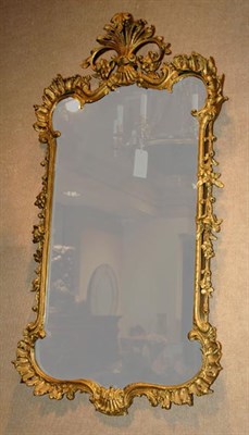 Lot 2554 - Louis XV Style Gilt-Wood Mirror Of rectangular...