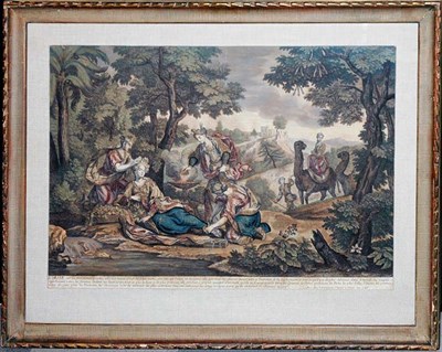 Lot 154 - N. Bonnart, publishers L'ASIE.... Hand-colored...
