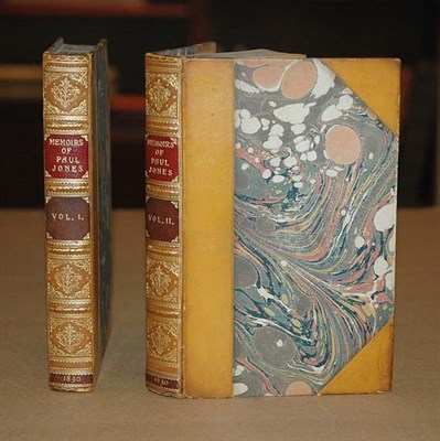 Lot 3039 - JONES, JOHN PAUL Memoirs 2 vols. 12mo,...