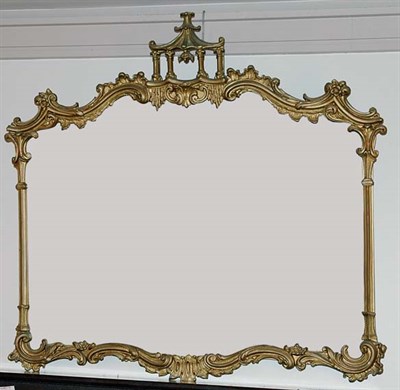 Lot 263 - Rococo Style Gilt-Wood Mirror Height 36 inches,...